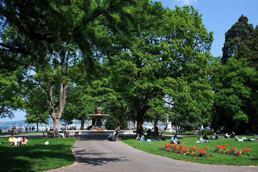 Jardin anglais Genève