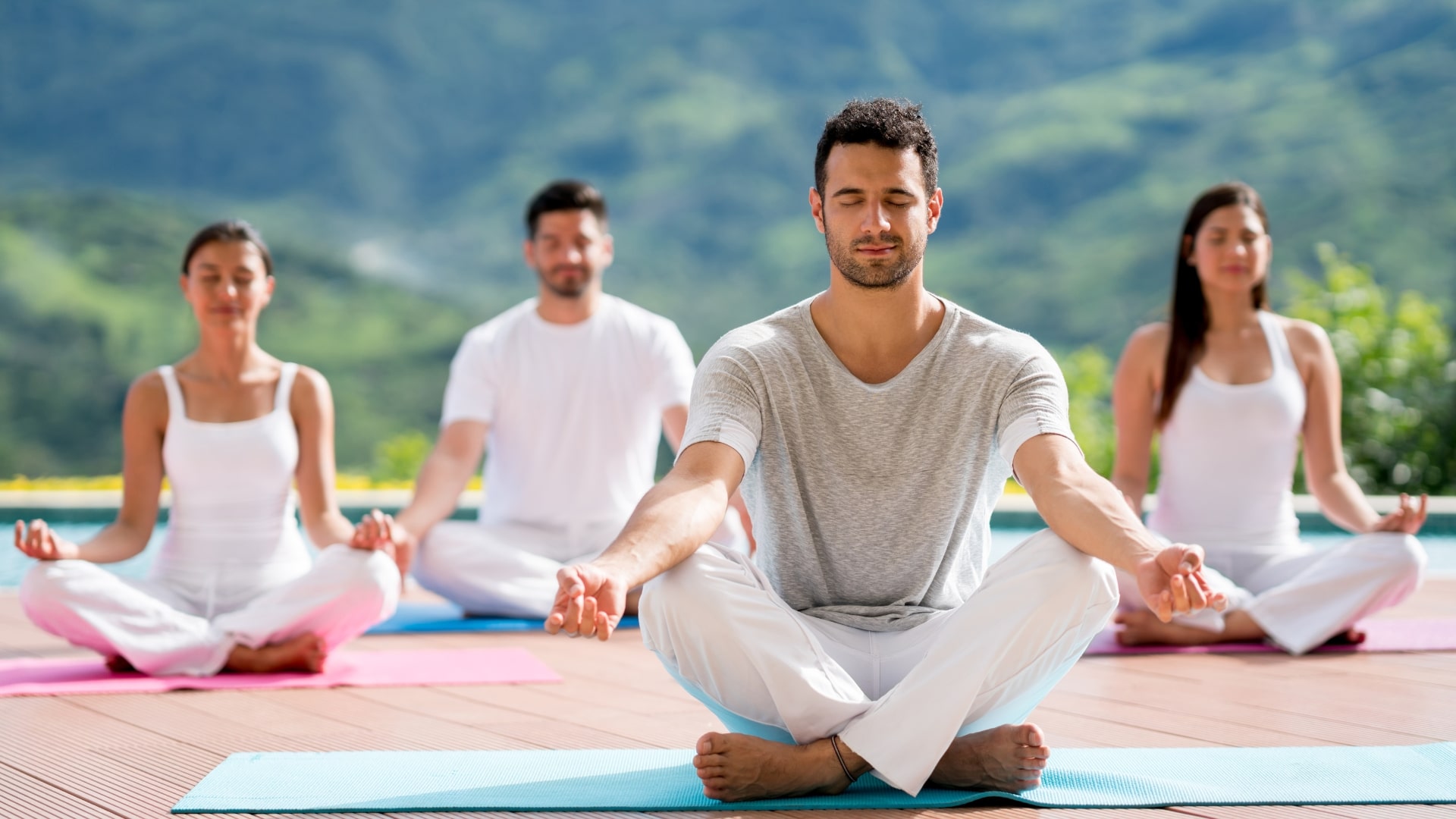 Séance partagée de yoga